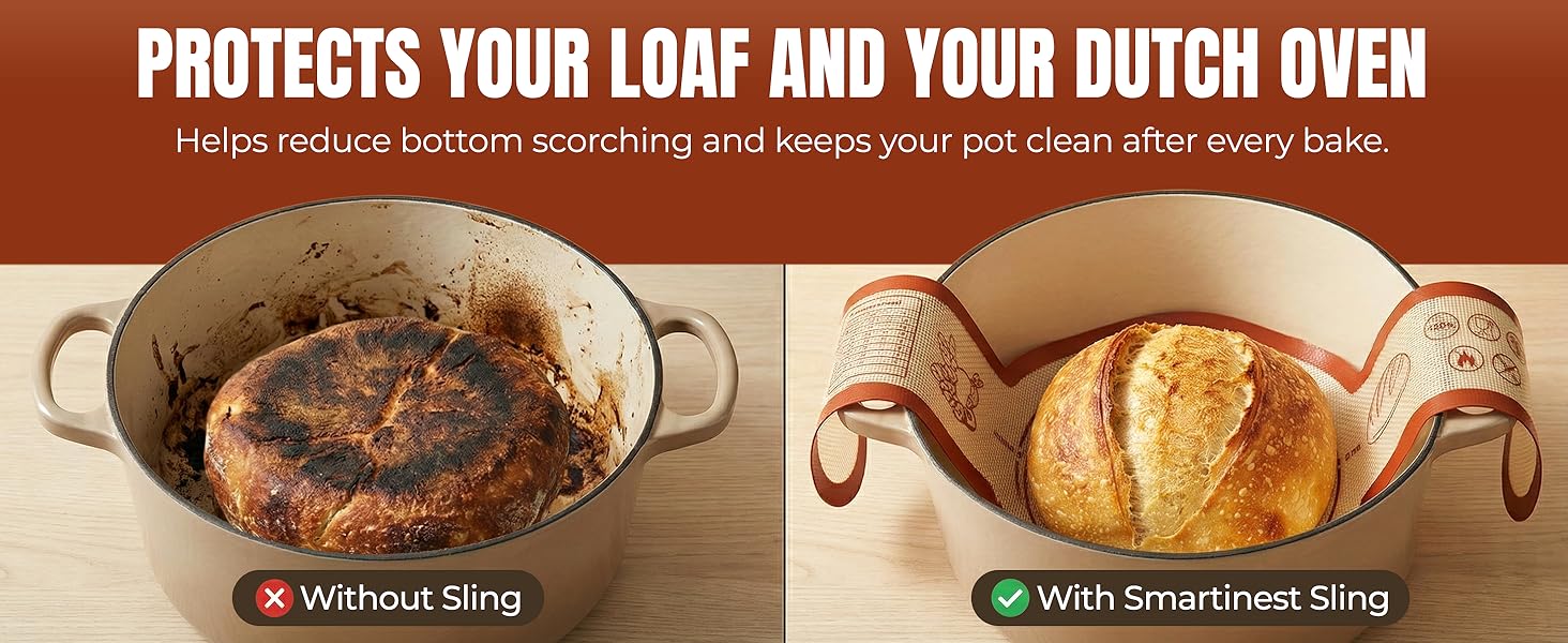 Protects Your Loaf and Your Dutch Oven