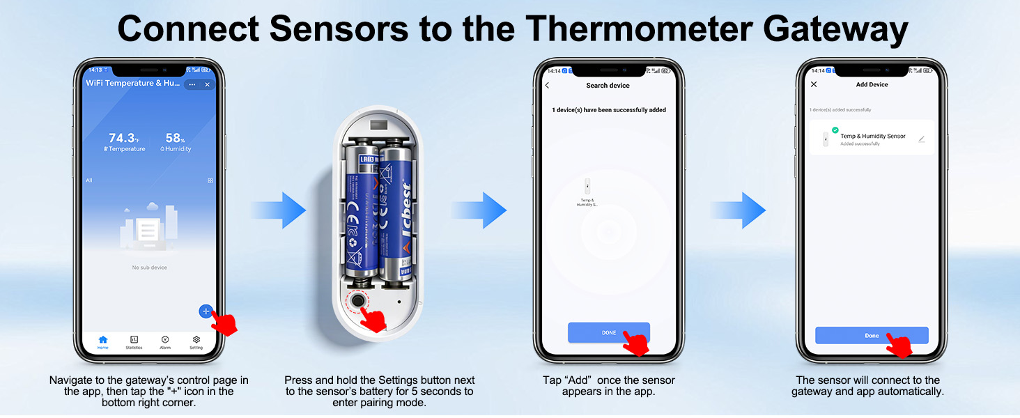 wifi thermometer for home