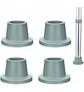 4 Pieces Shower Chair Replacement Feet Non Slip Waterproof Adults Bath Seats Suction Cup Feet Hea...