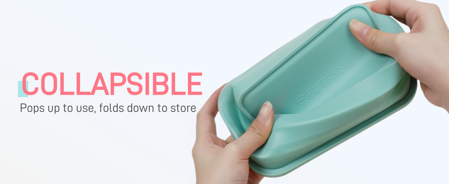 silicone lunch containers