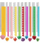 10 Style 3D Rollded Flowers Metal Cutting Dies for Card Making Flower Petal Quilling Strips Metal...