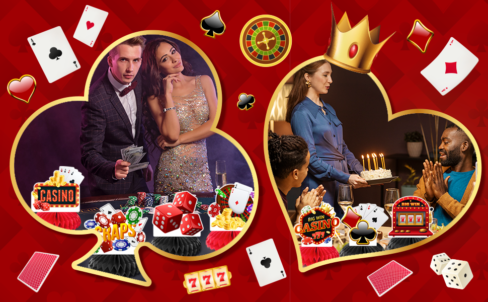 casino centerpieces for tables
