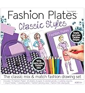Kahootz Fashion Plates â?? Classic Styles â?? Mix-and-Match Drawing Kit â?? Make 100s of Fabulous Fashi...