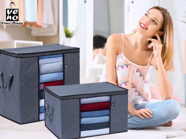 Storage Bags, Clothes soft organizer bag, Closet Wardrobe Organizer, Moving Bags, Moving Box