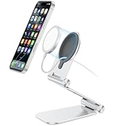 OMOTON Stand for MagSafe Charger, Foldable Phone Stand Holder for MagSafe Accessories, Compatible...
