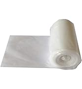 PlasticMill Plastic Tablecloth: Clear, 1.5 Mil, 66x108, 14 Pack.