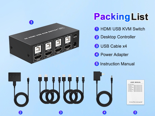 4 computer one monitor switch