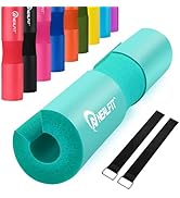 NEALFIT Barbell Pad Squat Pad for Squats—Squat Bar Pad—Great for Weightlifting,Lunges and Hip Thr...