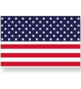JarThenaAMCS 50Pcs Patriotic Paper Place Mats American Flag Disposable Placemats 4th of July Star...