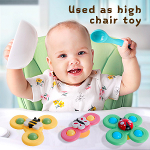 used as high chair toy