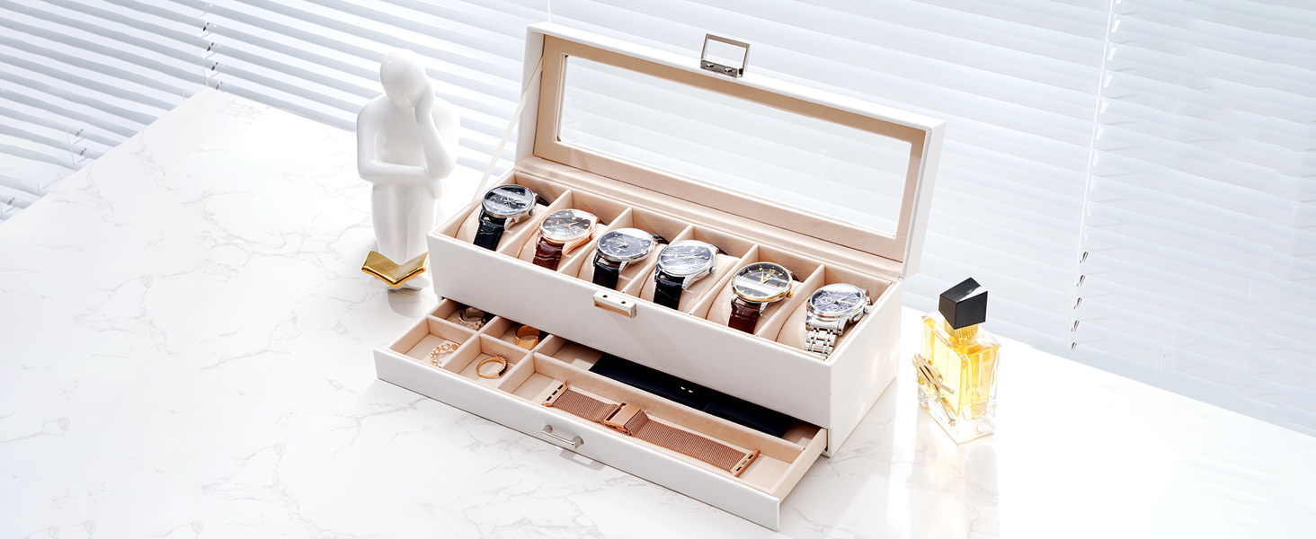 Watch Box with Drawer