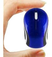 Wireless Mouse Cute Mini Computer Mouse for Laptop-Small Size Pocket Portable Compact Travel USB ...