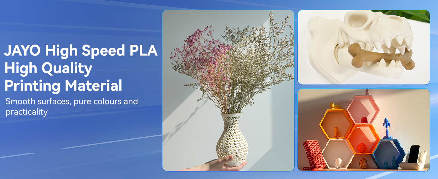 Designed for High-Speed 3D Printing Supports print speeds of up to 600 mm/s