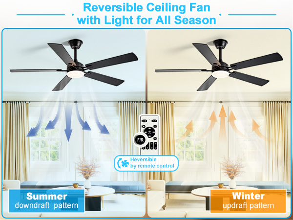 Reversible Ceiling Fan