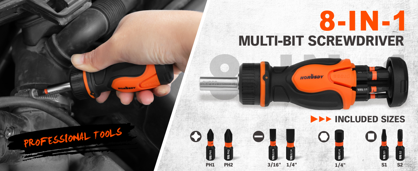 Magnetic Portable Screwdriver Bit Set