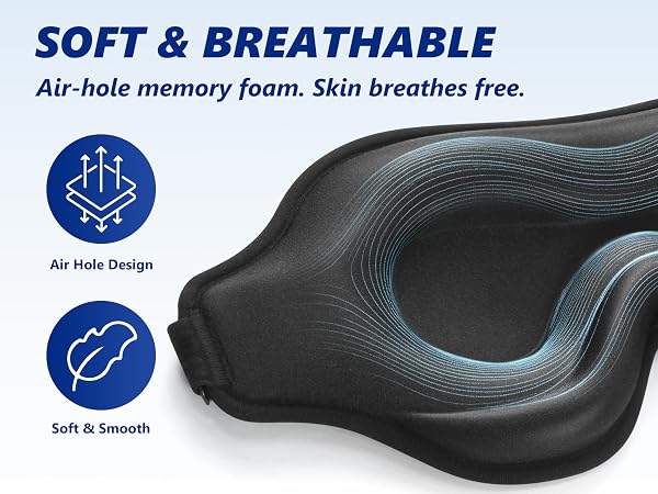3D sleep mask