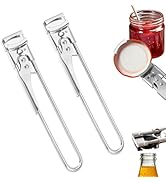 2PCS Jar Opener for Weak Hands,New Adjustable Multifunctional Stainless Steel Can Opener for Seni...