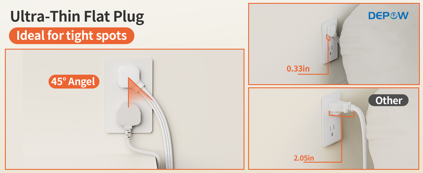 Extension Cord with Multiple Outlets