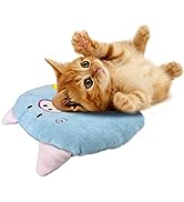 Andiker Cute Pillow for Cats Head to Lay on, Ultra Soft Pet Pillows for Cat Pet Toy, Fluffy Cat P...