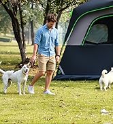 NEW ARRIVALS 6 PERSON BLACKOUT CAMPING TENT