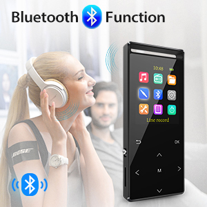 MP3 player with bluetooth