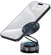 VINTELEIN Vacuum Magnetic Car Phone Holder/Mount/Stand with Ultra Strong Suction Cup, 360°Rotatin...