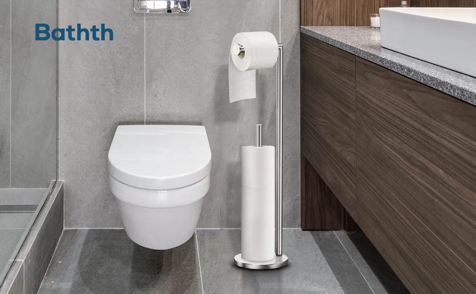 toilet paper holder stand