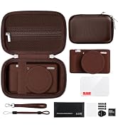 TLKOA Carrying Case for Sony ZV-1 Digital Camera | Hard Carrying Case + Soft Silicone Protective ...