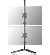 Suptek Dual LED LCD Monitor Stand up Free-Standing Desk Mount for 2 / Two Screens up to 32 inch E...