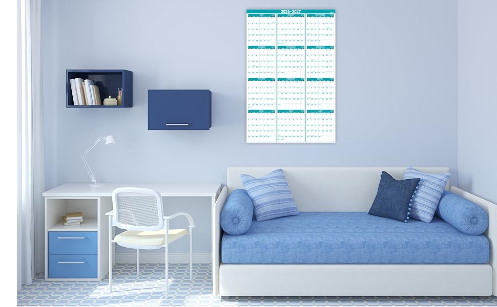 2026-2027 wall calendar 2026-2027 calendar 2026-2027 yearly wall calendar 2026-2027