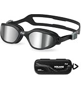 COPOZZ Swim Goggles Adult Women, Swimming Goggles for Women & Men, Anti-Fog No Leaking UV Protect...