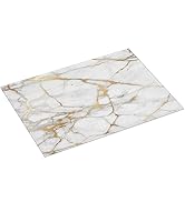 Marble Coffee Mat Rubber Absorbent Dish Drying Mat For Kitchen Counter Coffee Bar Accessories 16x...
