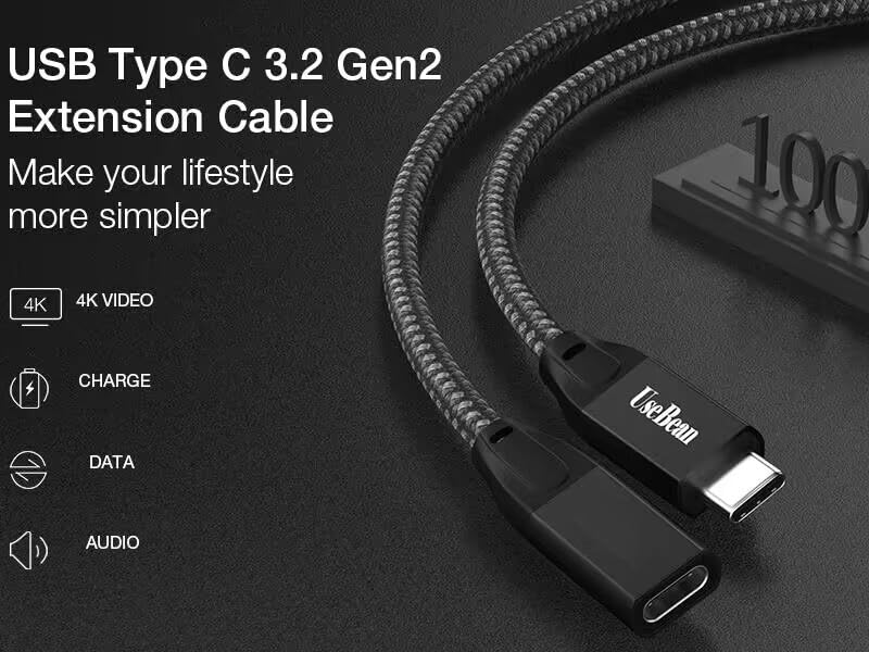 USB Type C 3.2 Gen2 Extension Cable ,make your lifestyle more simpler