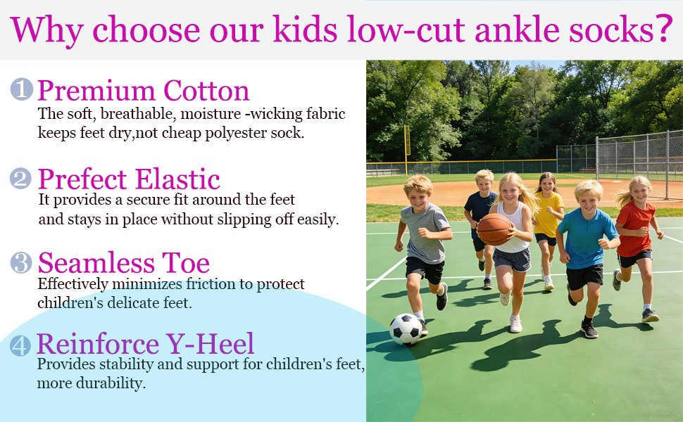 kids ankle socks