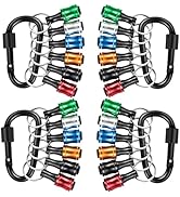 Bit Holder Keychain 24pc Bit Holder 1/4 inch Hex Shank Screwdriver Bits Holder Extension Bar Keyc...