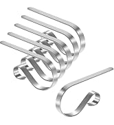 Doitory Christmas Stocking Holder Hanger,6 Pack Adjustable Stocking Holders for Mantle and Firepl...