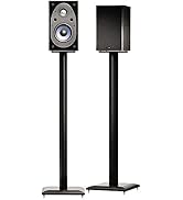 Sanus NF36B 36" Natural Foundations Speaker Stand Black