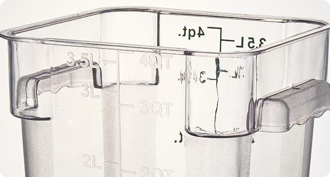 CURTA commercial food storage containers