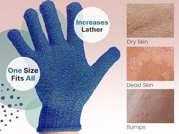 shower body gloves bath sponges women exfoliating scrub massager skin mit fix cloth mircoderma mitt