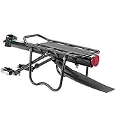 ROCKBROS Bike Bicycle Cargo Rack Rear Bike Rack for Back of Bike Carrier Rack with Fender Quick R...