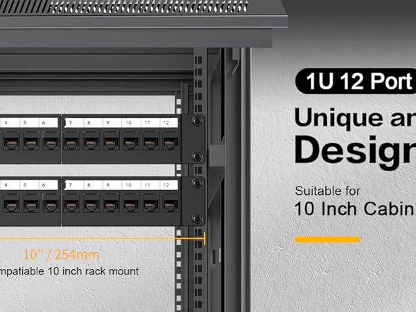 cat6 keystone patch panel
