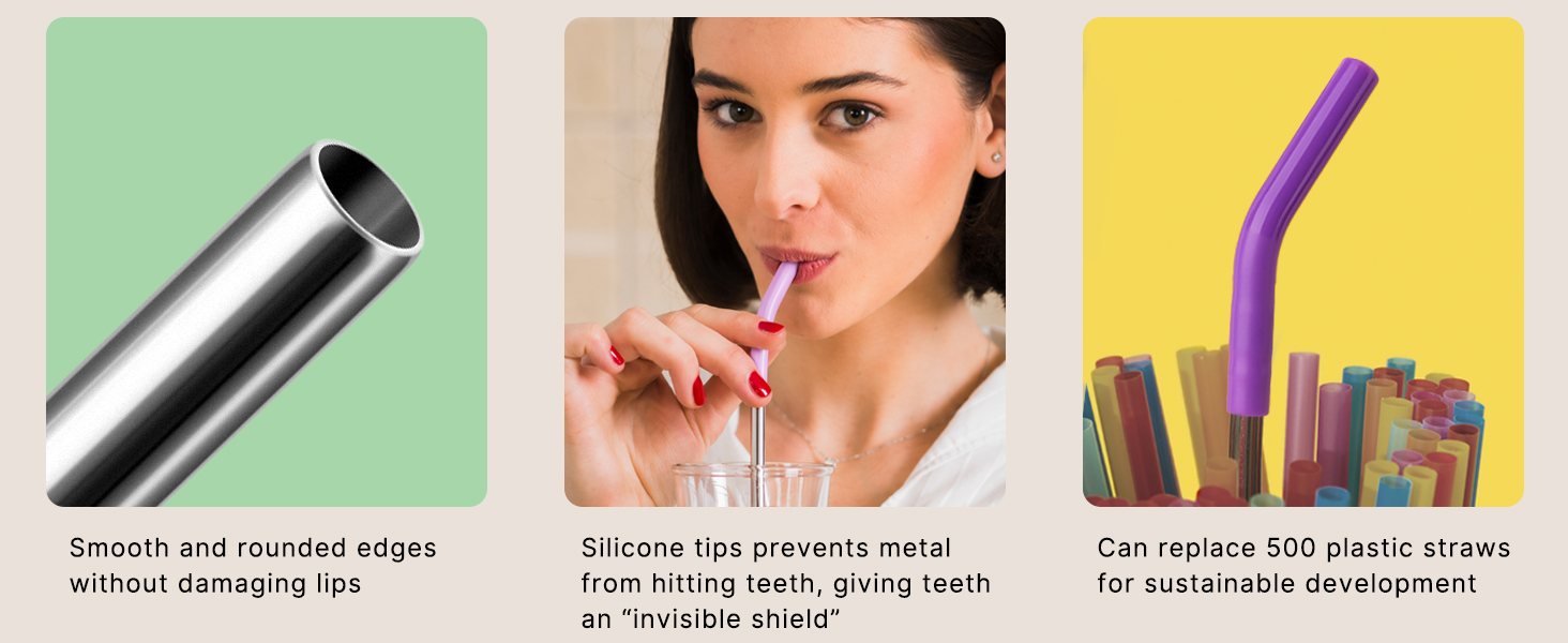 matel straws