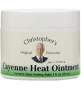 Christopher's Original Formulas Cayenne Heat Ointment, Warming Herbal Topical for Discomfort & Ci...
