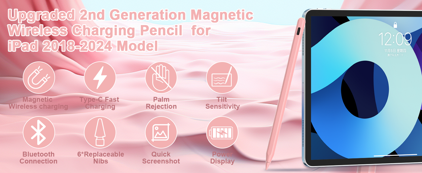 pencil magnetic charging