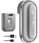 Canslab RETRO Electric Can Opener, Auto-Stop One-Touch Operation, USB Rechargeable with LED Batte...