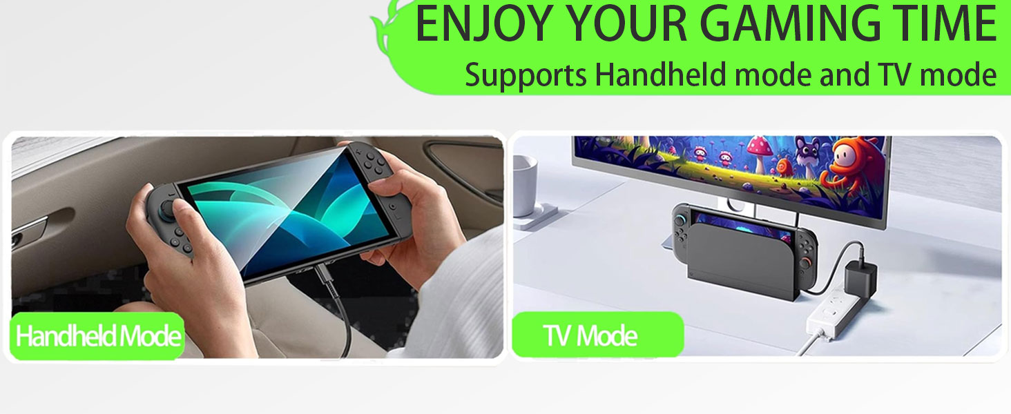 60w Charger for Nintendo Switch 2 Charger 20V 3A Power AC Adapter Fast Charging with 5FT USB C Cord