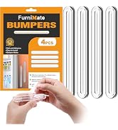 Wall Protector from Furniture 4PCS Long, Chair Wall Protector, Wall Bumper Guards, Furniture Bump...