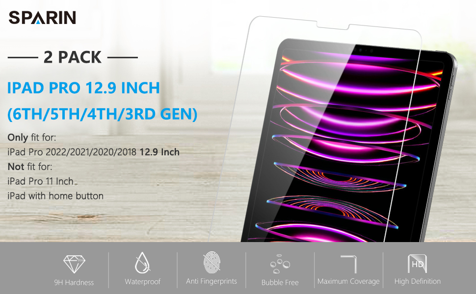 ipad pro 12.9 screen protector 2020
