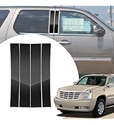 SKYLOTEC Window Pillar Cover Stickers for Cadillac Escalade 2007-2014 | Escalade Accessories, Doo...