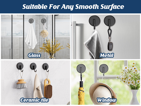 towel hooks for glass shower wall